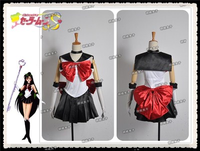 taobao agent Shooting beautiful girls Sailor Moon Pluto Cosplay women's clothing