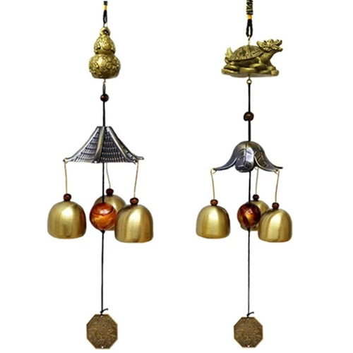 Wind Bell Pure Copper Bell Copper Bell Metal Metal Yunnan Lijiang 貔貅 Слон тыква
