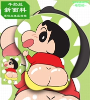 Gốc Crayon Shinchan Phim Hoạt Hình Sáng Tạo Nhân Dân Tệ Thứ Hai Dễ Thương Bracers Silicone Stereo Mouse Pad Anime Ngoại Vi sticker búp bê