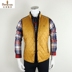 BIEMLFDLKK hơn so với âm thanh của Lefun quầy authentic 2017 mùa thu và mùa đông thanh niên nam cotton vest vest áo khoác Áo vest cotton