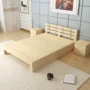 Từ Châu 2018 cấu trúc khung đầy đủ thông giường đôi giường gỗ rắn cũi tatami trẻ em giường 1,5 giường lớp giường ngủ gỗ