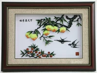 Железная живопись Wuhu Tao Li Man Tianxia ручной работы.