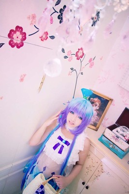 taobao agent Vocaloid, wig, gradient, cosplay