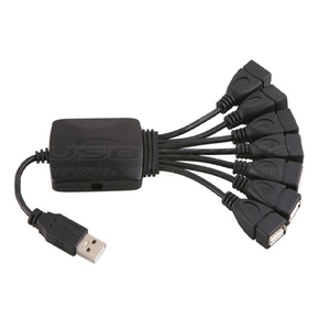[Thiết bị ngoại vi máy tính] USB2.0 usb Một cho bảy hoặc tám móng vuốt cá cung cấp điện độc lập một điểm bảy HUB