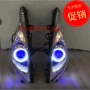 Thích hợp cho mùa xuân khoe nước lạnh 250 Jiema xe máy xenon đèn ống kính đèn pha lắp ráp sửa đổi phụ kiện mắt thiên thần đèn pha xe wave