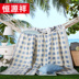 Hengyuan Xiangxia được rửa sạch bằng bông, điều hòa không khí, mùa hè mát mẻ, đôi mát quilt, bông sọc sản phẩm mới Quilts