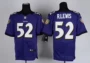 Áo bóng đá NFL Baltimore Ravens Baltimore Raven 52 # R.LEWIS Elite Edition rugby bond