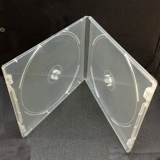 Прозрачная световая поверхность PP Soft Plastic Box DVD -коробка CD нелегко разбить два диска CD -дисков