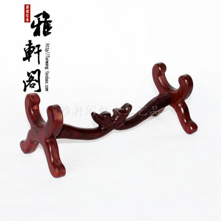 紅酸枝木雕刻工藝禮品擺件微縮微型仿古明清小傢俱模型直回紋屏風