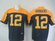NFL Football Jersey Green Bay đóng gói Green Bay Packers 12 # RODGERS Elite Edition