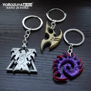 Yuyou Club StarCraft 2 Blizzard Carnival trò chơi xung quanh tinh thần con người Xingling Zerg keychain mặt dây chuyền