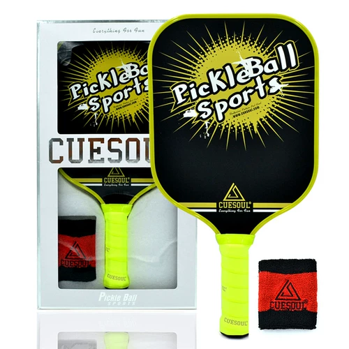 Cuesoul Qi Pickleball Racket Racket Carbon Fible Pickleball Racket Set Honeycomb Алюминиевая подкладка