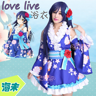 taobao agent Japanese anime LOVE LIVE! COS Garden Haiqian Kimsukata Edition full set of COSPLAY women's clothing