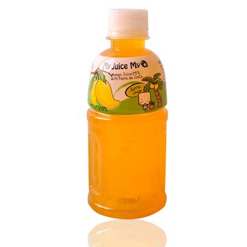 临期泰国进口 百力佳椰果小q饮料芒果味320ml果汁和椰果各25%爽滑