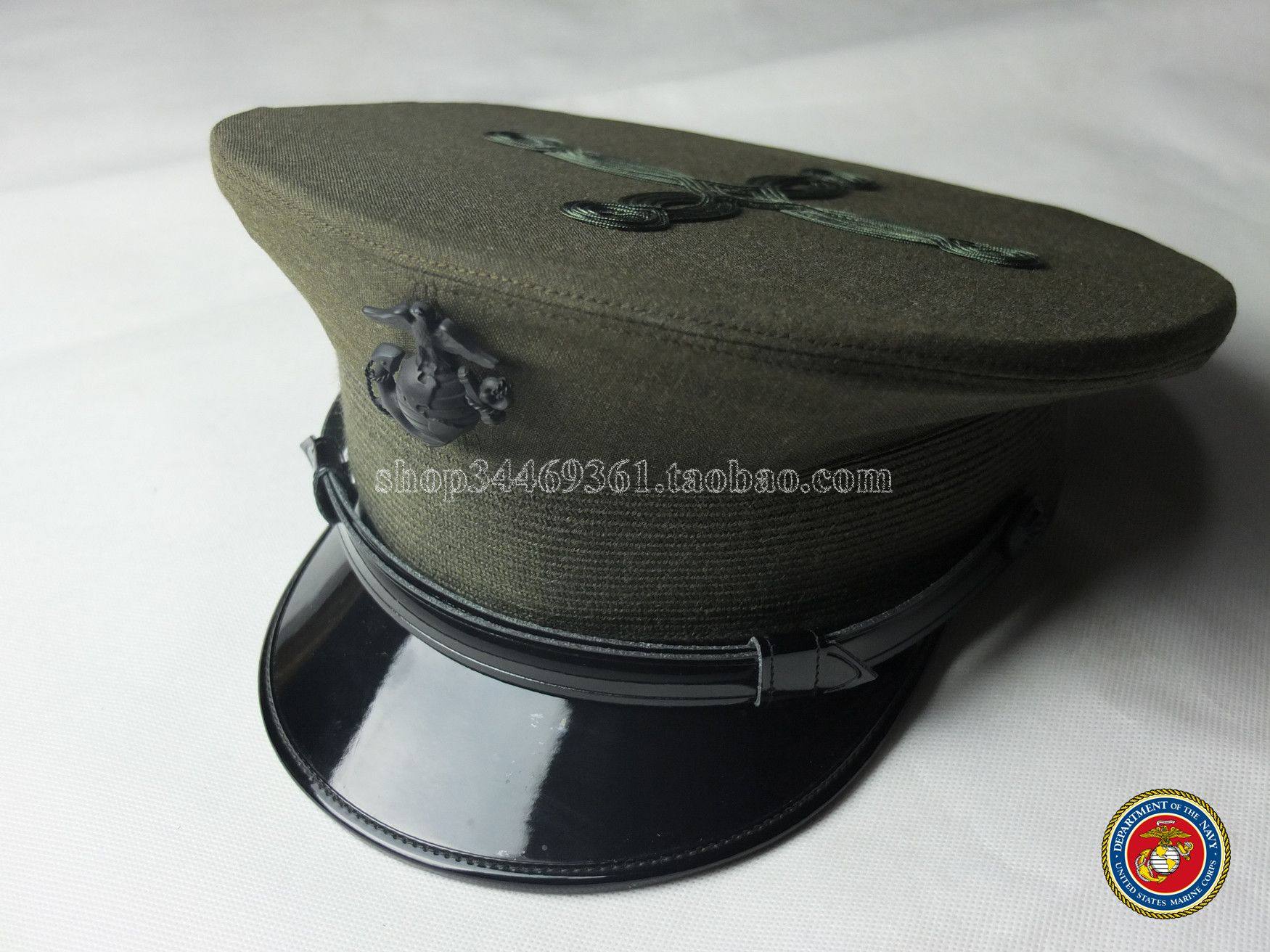 Marine Corps Lieutenant Green Hat 55 