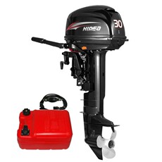 Пропеллер для рыболовных лодок hidea海的船外机船马达二冲程30马力舷外机发动机橡皮艇冲锋舟