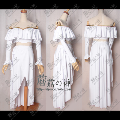 taobao agent Oly-Aldnoah Zero Eliram Emperor White Dress COS Clothing Customization