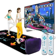 Múa nhảy mát mẻ rung động sử dụng kép với trò chơi mới TV không dây dành cho phụ huynh và trẻ em - Dance pad