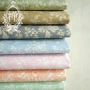 Môi trường Zen ● Vải cotton handmade DIY vải Twill Hoa hồng cổ điển 7 màu Quần áo trẻ em bộ đồ giường vải thun sọc