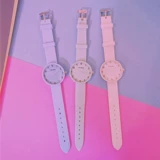 Универсальные свежие милые часы для влюбленных, простой и элегантный дизайн, в корейском стиле, для средней школы