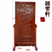 Dongyang khắc gỗ màn hình sàn gỗ rắn chạm khắc phòng khách hiên gỗ long não vách ngăn cổ hai mặt màn hình ghế - Màn hình / Cửa sổ