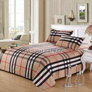 Bông denim vải bông cũ thô dày 1,8 1,5m đôi denim bedspread đặc biệt ký túc xá - Khăn trải giường