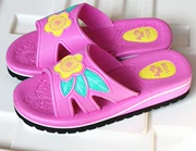 Mùa hè mới đích thực Jingan 1108 dép của phụ nữ dép nền tảng giày thời trang giản dị dày dép bọt