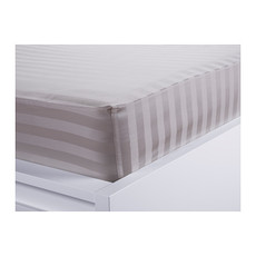 покрывало 上海宜家 斯丹迪伦 床垫罩150*200 条纹 Ikea