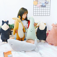Nhật Bản gia đình hài hước rừng động vật gối kangaroo lợn khủng long cá mập búp bê sang trọng đồ chơi - Đồ chơi mềm đồ chơi cho trẻ 2 tuổi