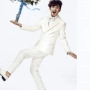 Phiên bản tiếng Hàn mới của sân khấu đám cưới chú rể mặc váy trắng tổ chức quần áo nam Slim Studios phù hợp với gió Anh - Suit phù hợp áo nam đẹp