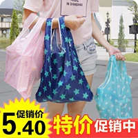 Модный складной портативный шоппер, нейлоновая сумка для хранения, льняная сумка