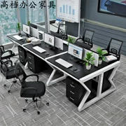 Cơ quan bất động sản bàn ghế nội thất tùy chỉnh đơn giản hiện đại công ty nhân viên bàn máy tính