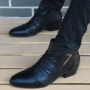 Khởi động của nam giới Người Anh Martin khởi động của nam giới giày cao để giúp thời trang Hàn Quốc khởi động ngắn khởi động người đàn ông giản dị của Martin giày giày boot nam cổ thấp