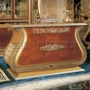 Thanh cổ điển Pháp Bàn bar châu Âu Lá vàng Mỹ cũ thanh bàn biệt thự rắn chạm khắc đồ nội thất tùy chỉnh G - Bàn / Bàn bộ bàn ăn đẹp