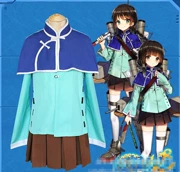 Spot Battleship Girl COS Service Ship Niangmei Girl 肇 合 应 瑞 cosplay trang phục Game Animation Quần áo - Cosplay