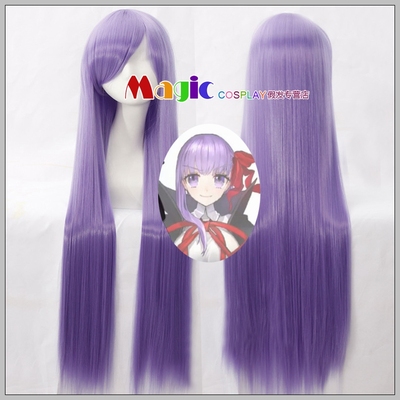taobao agent Cosplay wig Fate BB Moon Cancer purple blue cos wigs of Meltelis