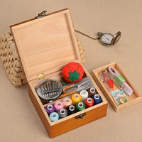 Швейная резьба набор мебели швейной швейной швейной коробки, швейная проволока Домохозяйственная игольная проволока 12