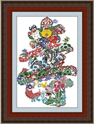 Cầu vồng thêu Quảng trường chính hãng DMC cross stitch từ phù hợp với những mảnh đời hơn trời đất - Bộ dụng cụ thêu