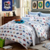 Meng Jie sản xuất trẻ em sản phẩm giường cậu bé xe bông ba hoặc bốn bộ bông MINICOOPER Bộ đồ giường trẻ em
