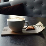Khay thời trang Châu Âu và Hàn Quốc chạm nổi chạm khắc trà coaster cốc cà phê mat nước coaster tấm gỗ - Tấm