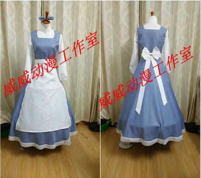 taobao agent Disney, long skirt for princess, clothing, dress, cosplay
