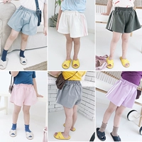 Cô gái mùa hè quần short 2018 trẻ em mới của quần áo năm quần mùa hè nước ngoài phiên bản Hàn Quốc của phần mỏng của trẻ nhỏ mặc quần đồ bé gái