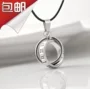 Vòng cổ nam Titan thép nam Mặt dây chuyền Phiên bản Hàn Quốc Cá tính Thời trang Trang sức Nghệ thuật Vòng cổ - Nhẫn nhẫn đôi