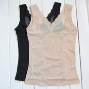 Nữ mùa xuân và mùa hè mỏng bụng cơ thể corset không có dấu vết sau sinh ren corset đồ lót giảm béo vest