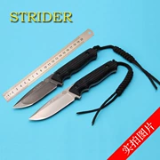 STRIDER nâng cao linh hồn của cuộc chiến nhỏ thẳng cao cứng sắc bén dao thẳng ngoài trời sống sót không gấp dao quân đội Thụy Sĩ