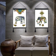 Bohemian tấm thảm trang trí nội thất tấm thảm treo vải phòng khách phòng ngủ trang trí tường hiên treo canvas art painting