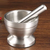 Большая таблетница из нержавеющей стали, измельчитель, Германия, нержавеющая сталь AISI 304