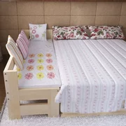 Đa chức năng đơn giản hiện đại mà không cần rắn gỗ trẻ em giường cũi giường giường đơn giường nhỏ đồ nội thất dân cư giường