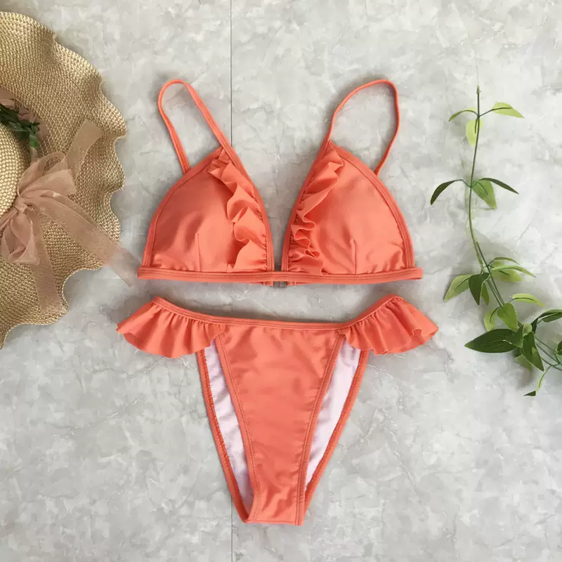 Флуоресцентный сексуальный модный купальник, 2018, Aliexpress