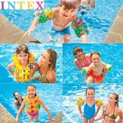 INTEX trẻ em vui vẻ áo bơi trẻ em bơi vòng tay trẻ em học bơi đồ bơi tay áo - Cao su nổi